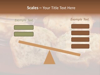 Muffin Biscuits Food PowerPoint Template