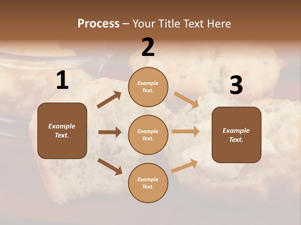 Muffin Biscuits Food PowerPoint Template