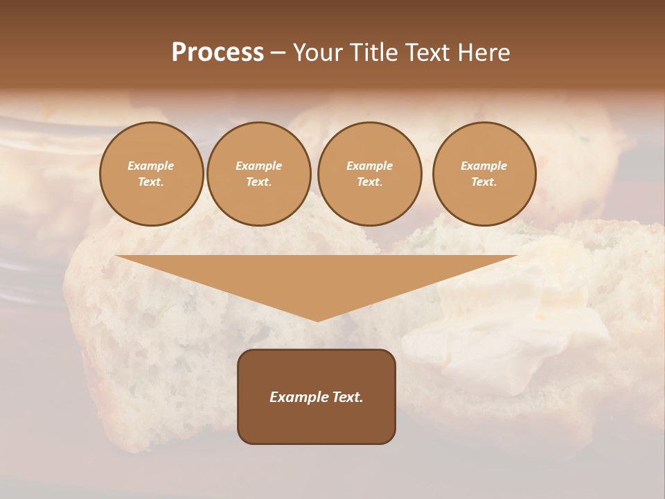 Muffin Biscuits Food PowerPoint Template
