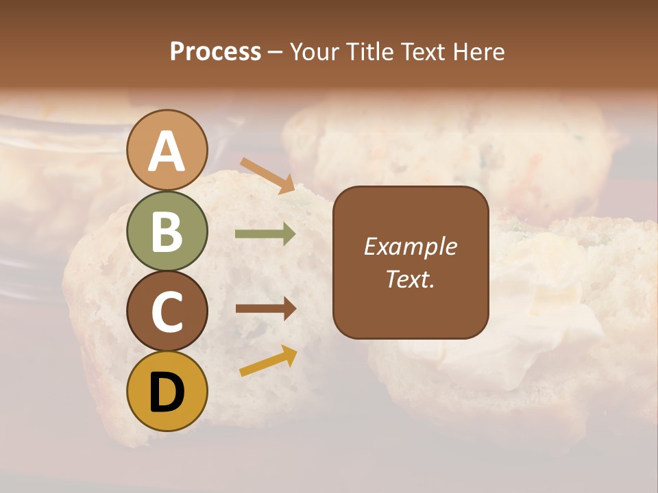 Muffin Biscuits Food PowerPoint Template
