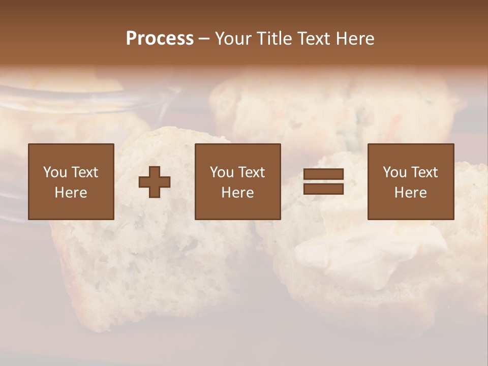 Muffin Biscuits Food PowerPoint Template