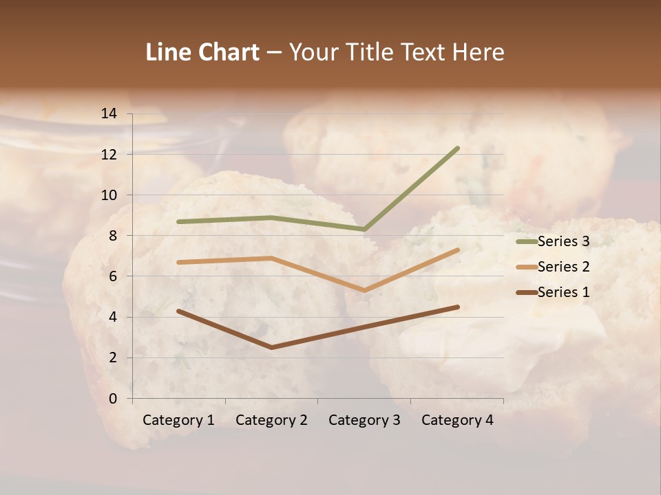 Muffin Biscuits Food PowerPoint Template