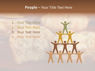 Muffin Biscuits Food PowerPoint Template