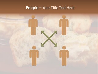Muffin Biscuits Food PowerPoint Template