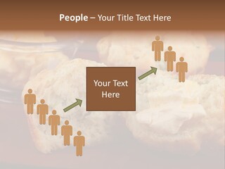 Muffin Biscuits Food PowerPoint Template