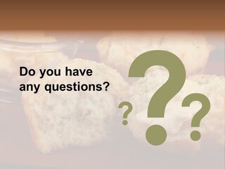 Muffin Biscuits Food PowerPoint Template