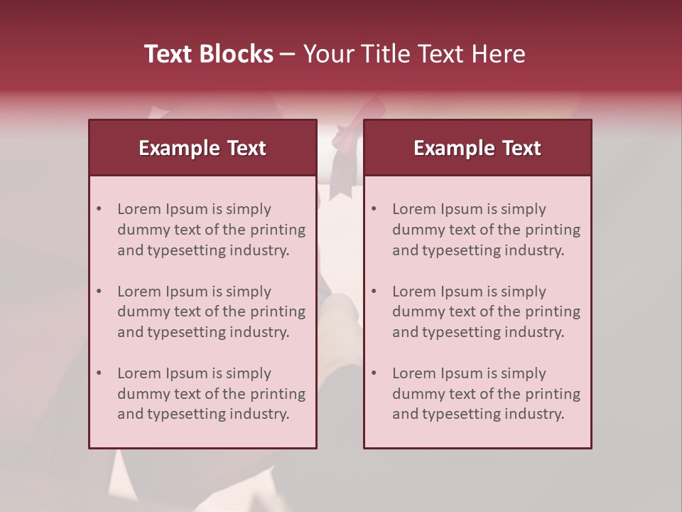 Customs And Celebrations Human Body Part Shake Hands PowerPoint Template
