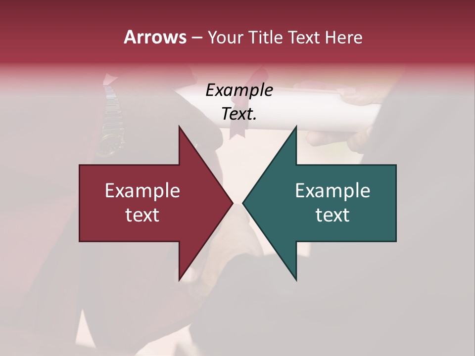 Customs And Celebrations Human Body Part Shake Hands PowerPoint Template