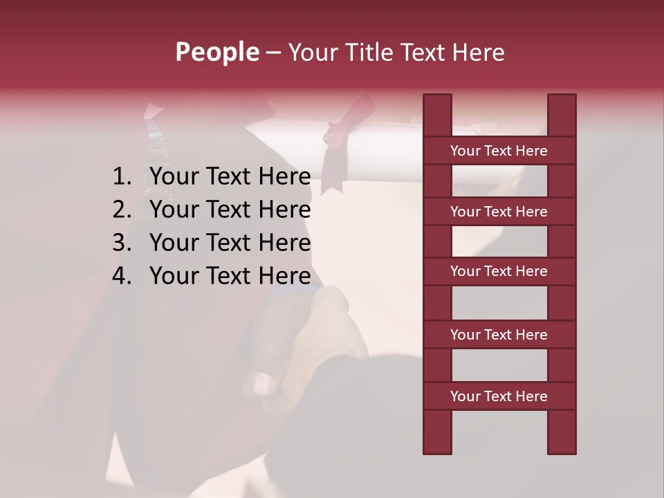 Customs And Celebrations Human Body Part Shake Hands PowerPoint Template