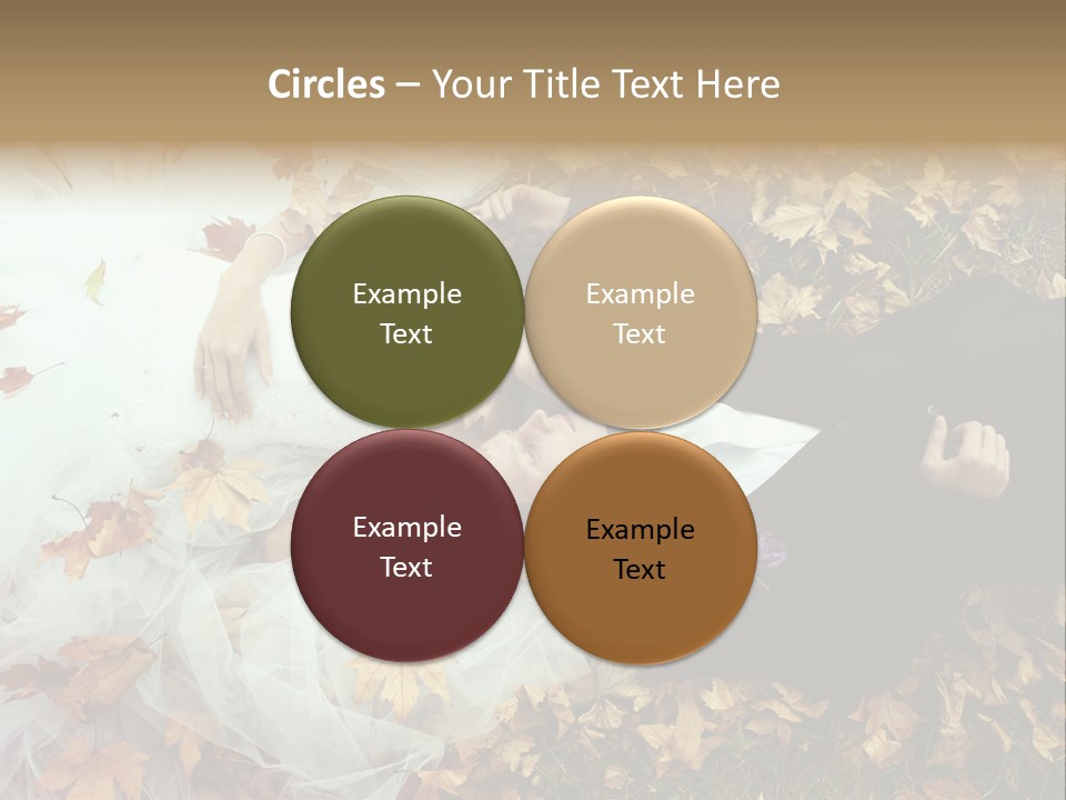 Foliage Honeymoon Occasion PowerPoint Template