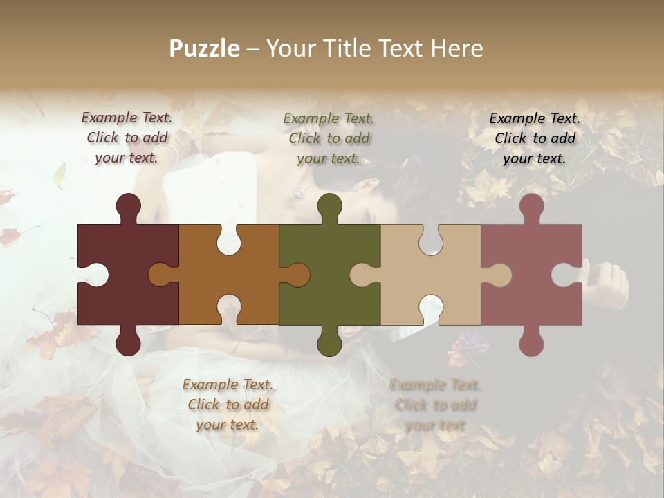 Foliage Honeymoon Occasion PowerPoint Template