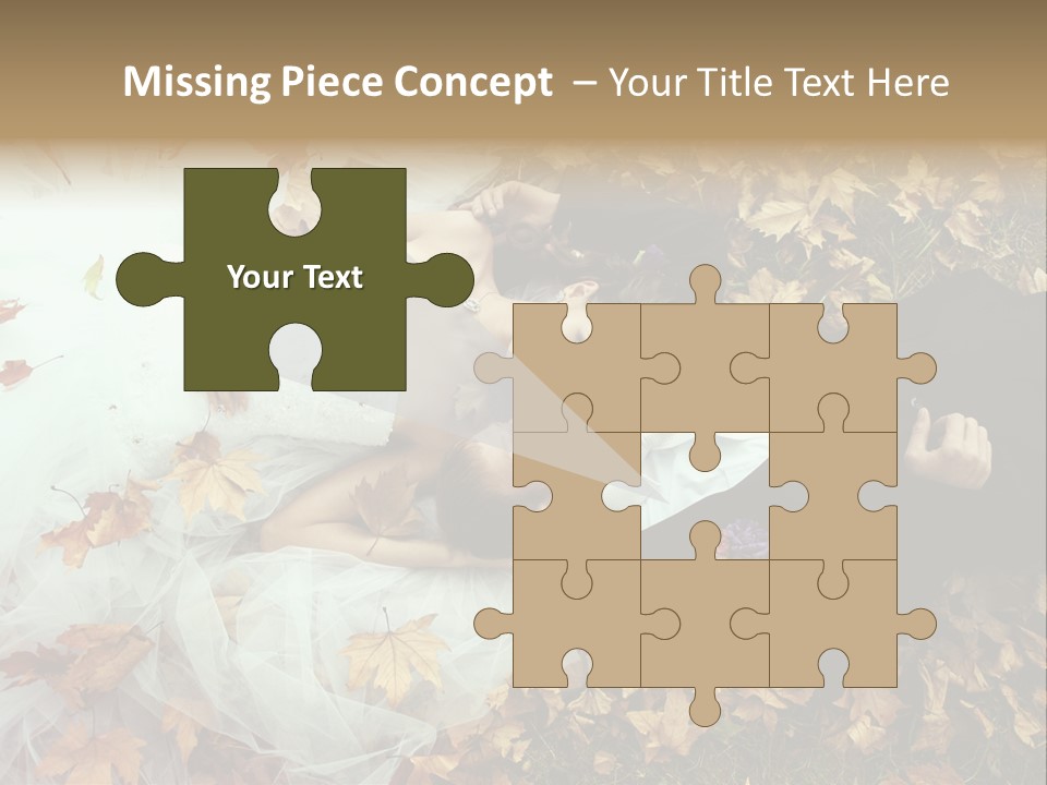 Foliage Honeymoon Occasion PowerPoint Template