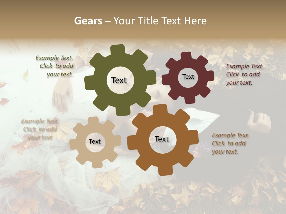 Foliage Honeymoon Occasion PowerPoint Template