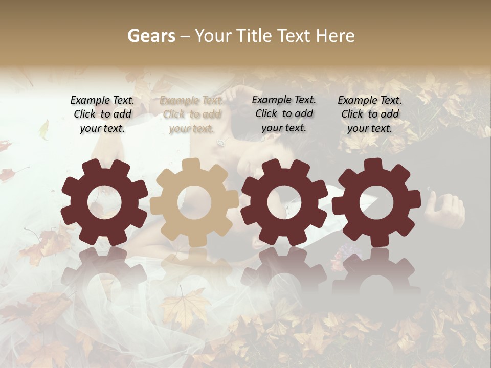 Foliage Honeymoon Occasion PowerPoint Template