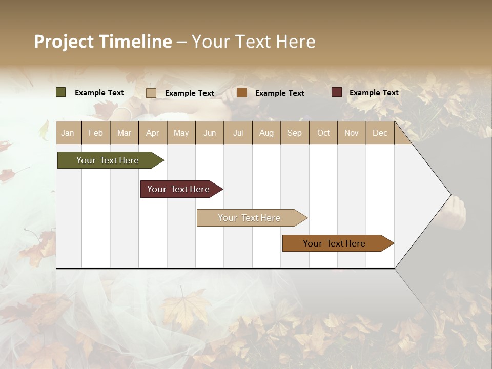 Foliage Honeymoon Occasion PowerPoint Template