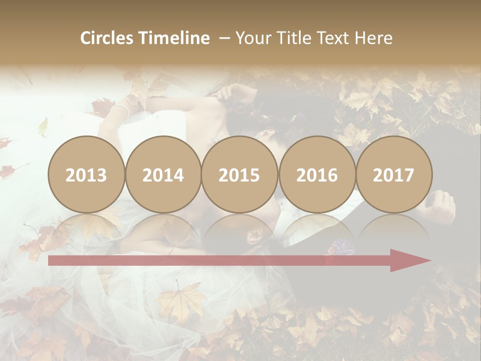 Foliage Honeymoon Occasion PowerPoint Template