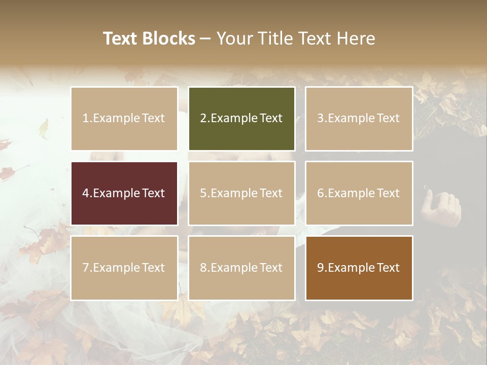 Foliage Honeymoon Occasion PowerPoint Template