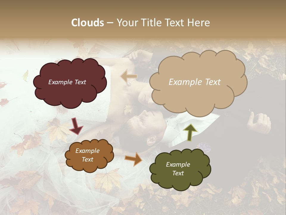 Foliage Honeymoon Occasion PowerPoint Template