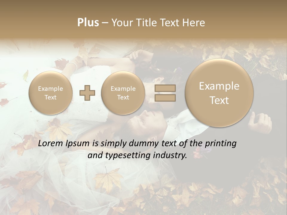 Foliage Honeymoon Occasion PowerPoint Template