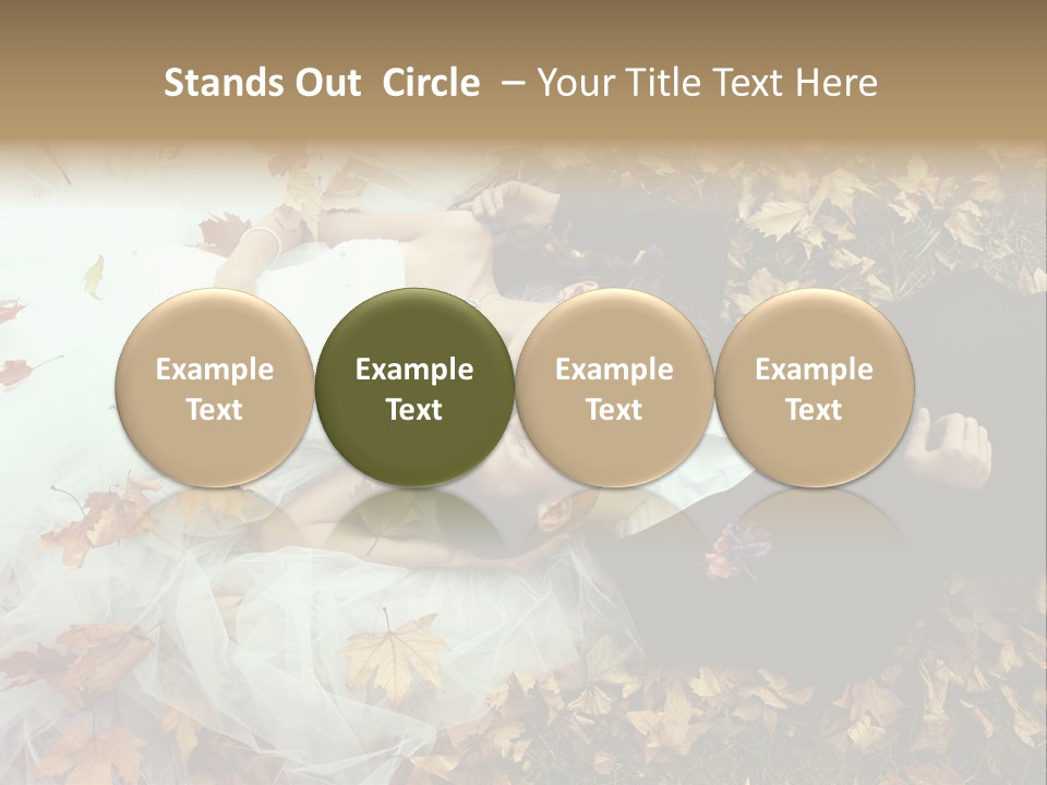 Foliage Honeymoon Occasion PowerPoint Template