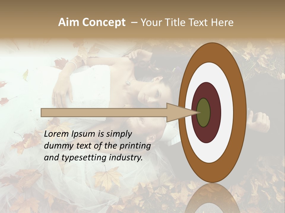 Foliage Honeymoon Occasion PowerPoint Template