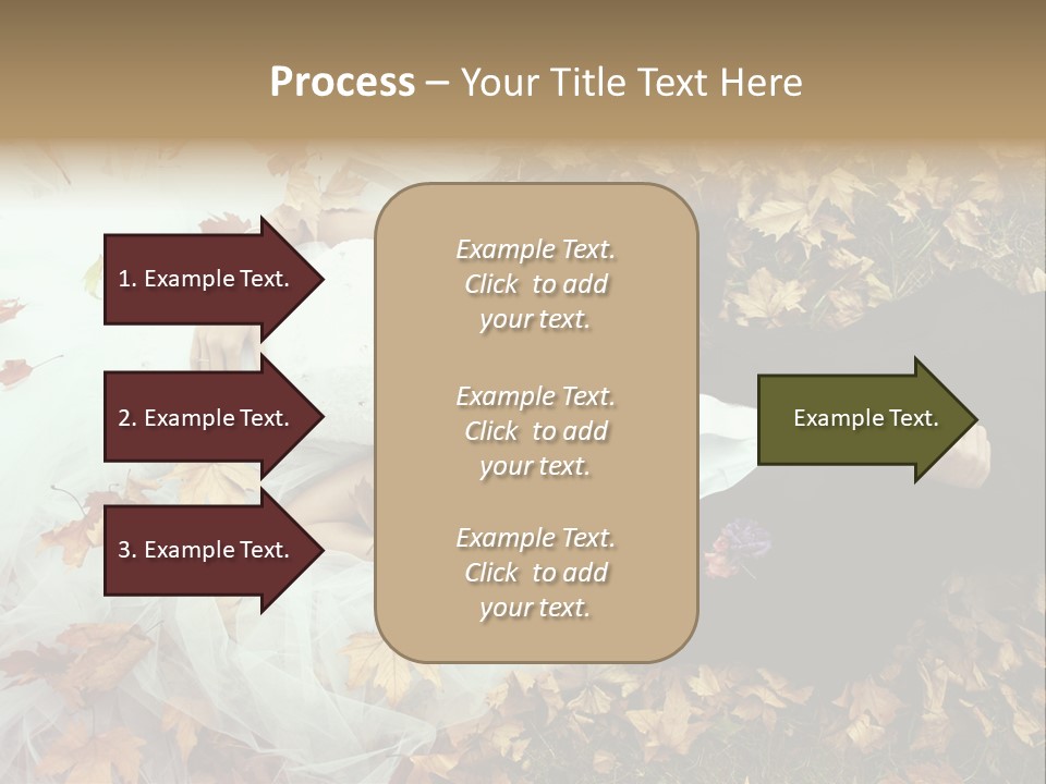 Foliage Honeymoon Occasion PowerPoint Template