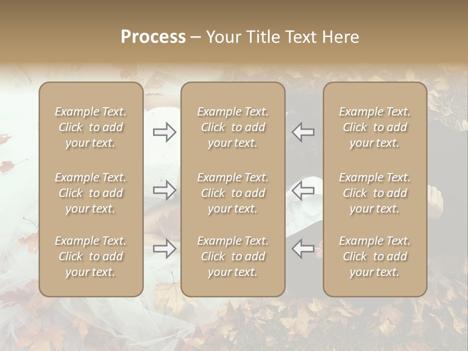 Foliage Honeymoon Occasion PowerPoint Template