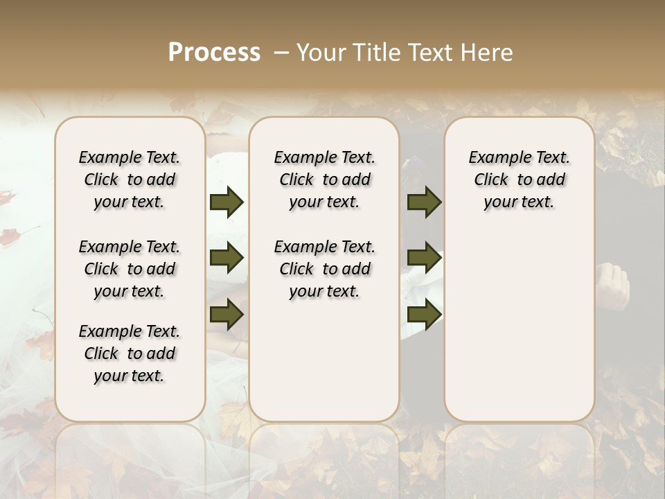 Foliage Honeymoon Occasion PowerPoint Template