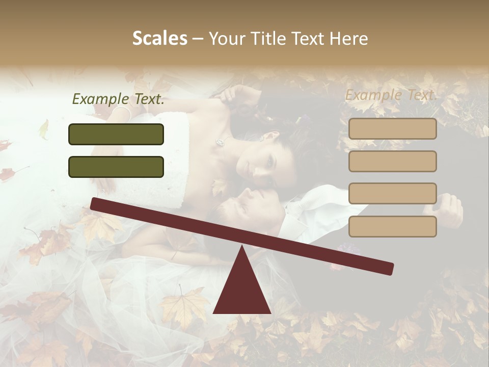 Foliage Honeymoon Occasion PowerPoint Template