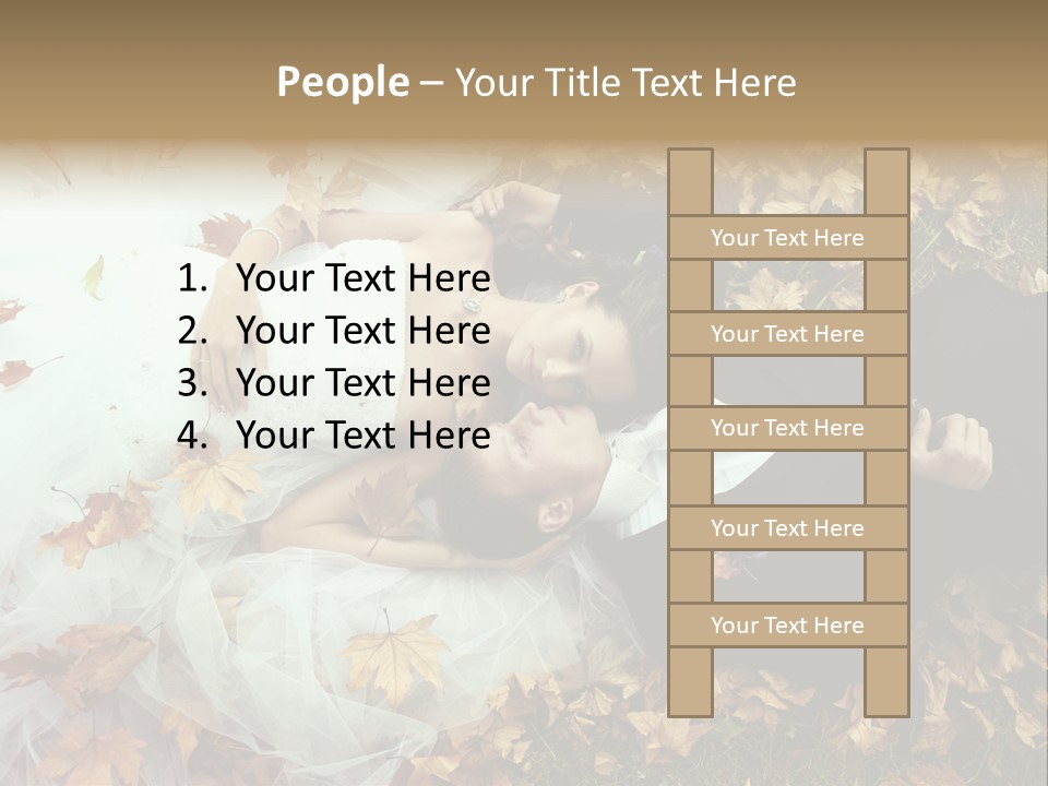 Foliage Honeymoon Occasion PowerPoint Template