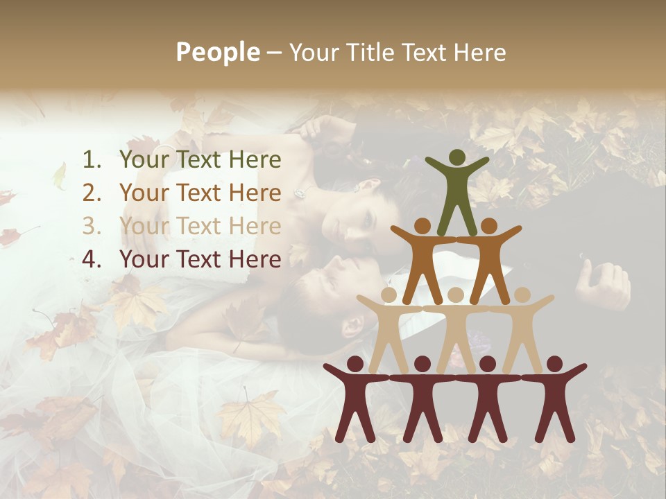 Foliage Honeymoon Occasion PowerPoint Template