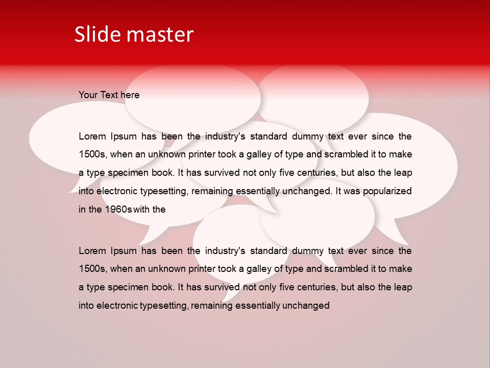 Picture Block Museum PowerPoint Template