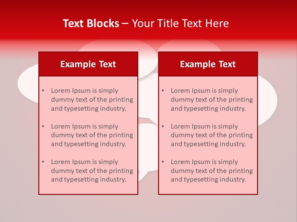 Picture Block Museum PowerPoint Template