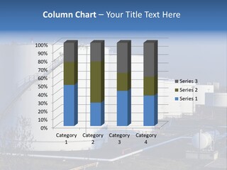 Tower Shipping Row PowerPoint Template