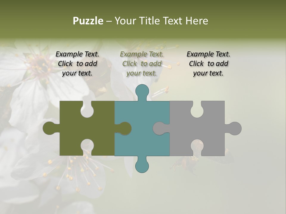 Nature Insect Flight PowerPoint Template