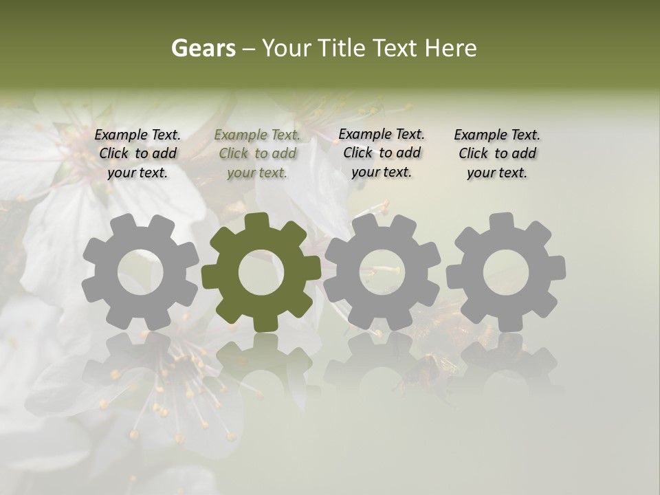 Nature Insect Flight PowerPoint Template