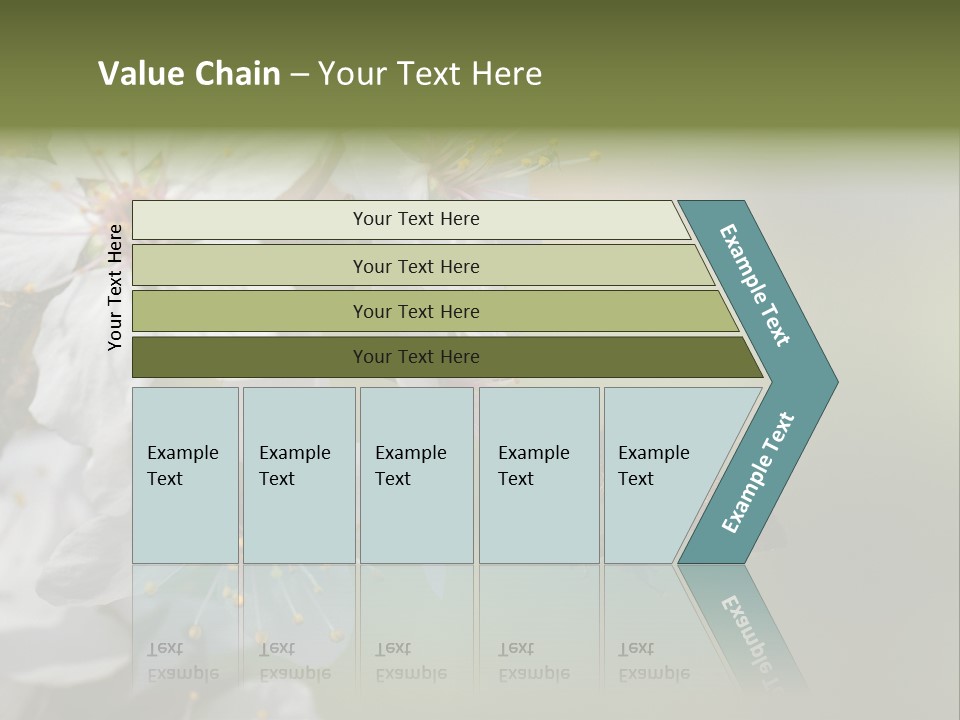 Nature Insect Flight PowerPoint Template