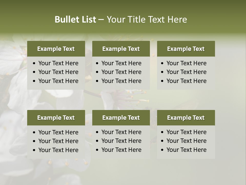 Nature Insect Flight PowerPoint Template