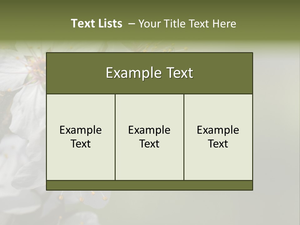 Nature Insect Flight PowerPoint Template