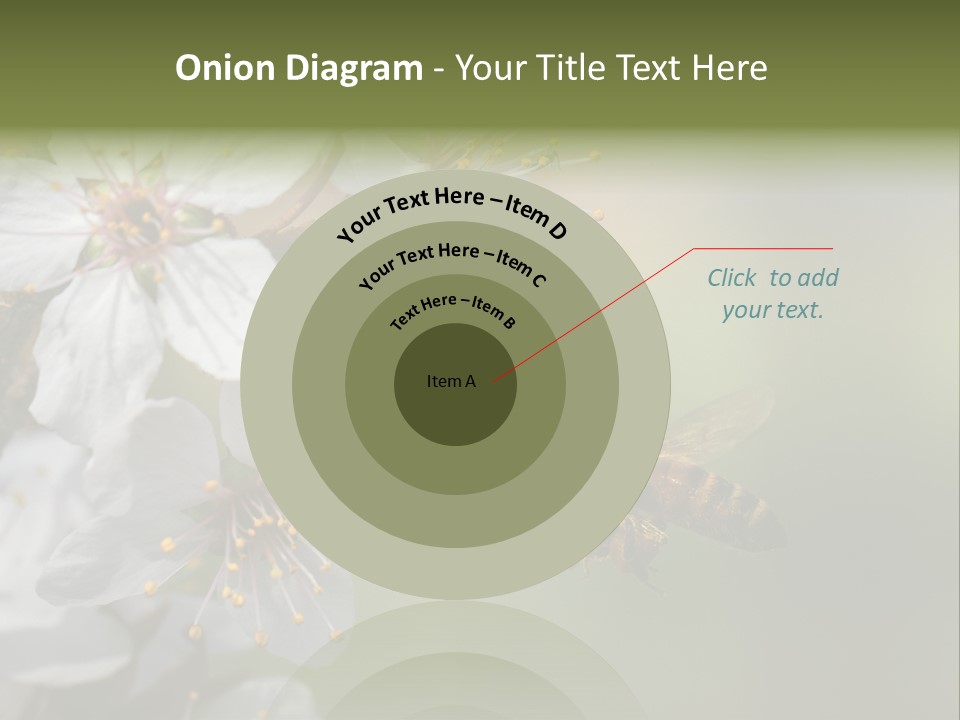 Nature Insect Flight PowerPoint Template
