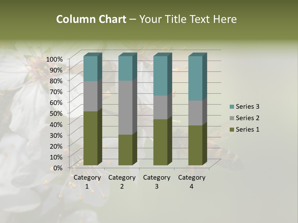 Nature Insect Flight PowerPoint Template