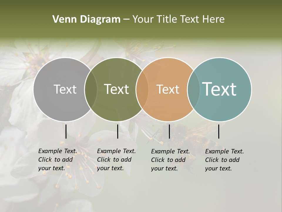 Nature Insect Flight PowerPoint Template