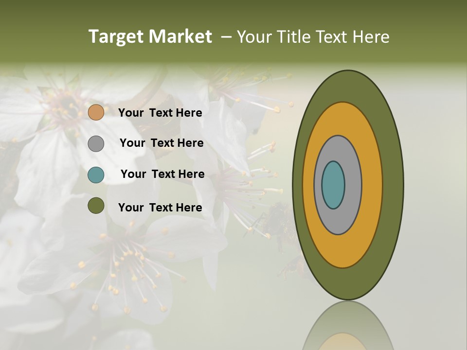 Nature Insect Flight PowerPoint Template