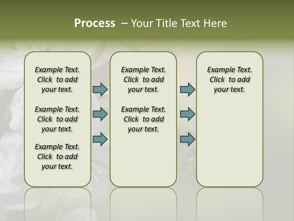 Nature Insect Flight PowerPoint Template