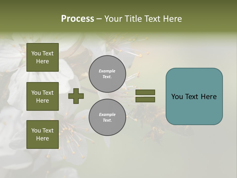 Nature Insect Flight PowerPoint Template