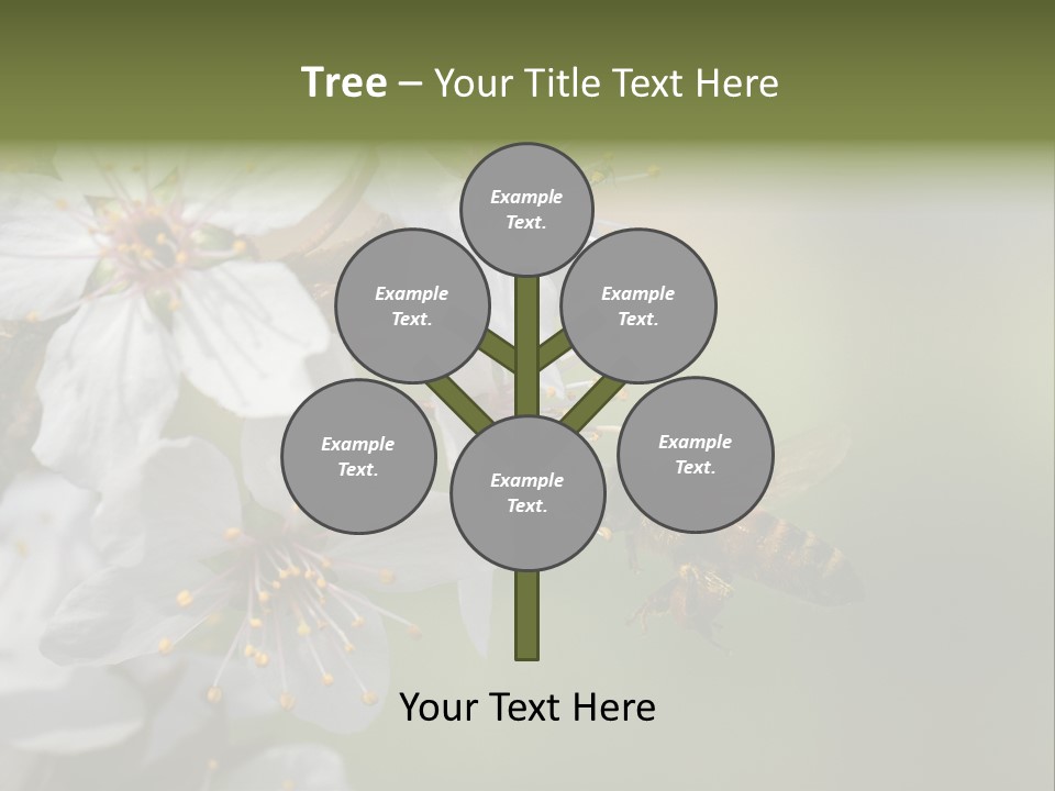 Nature Insect Flight PowerPoint Template