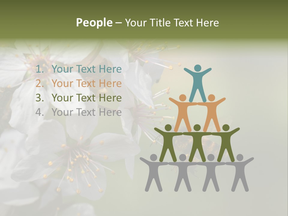 Nature Insect Flight PowerPoint Template