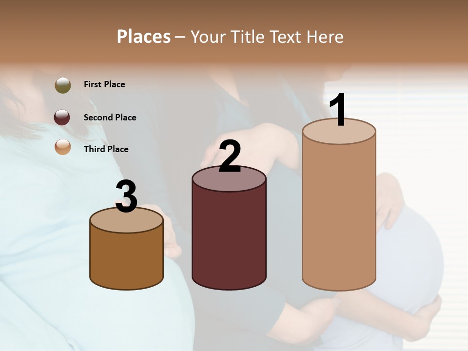 Motherhood Child Standing PowerPoint Template