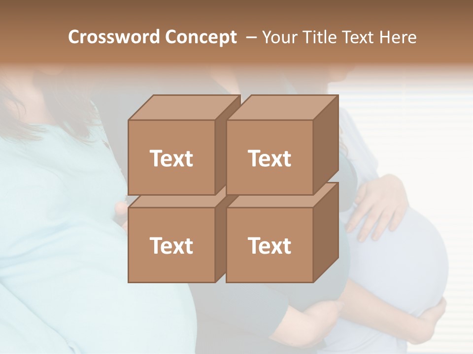 Motherhood Child Standing PowerPoint Template