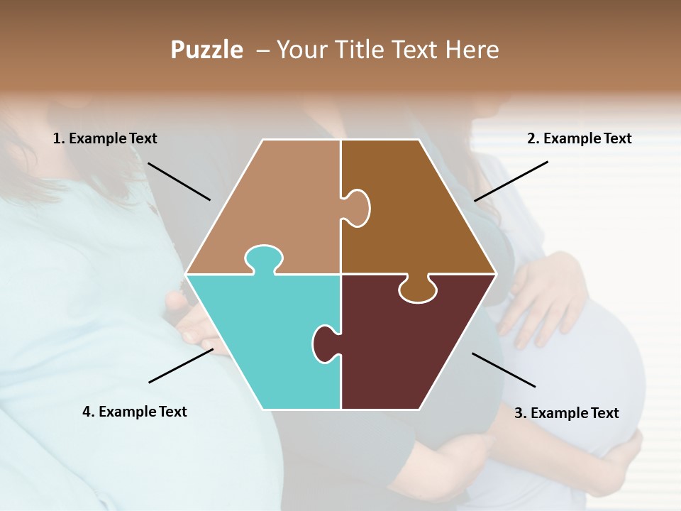 Motherhood Child Standing PowerPoint Template